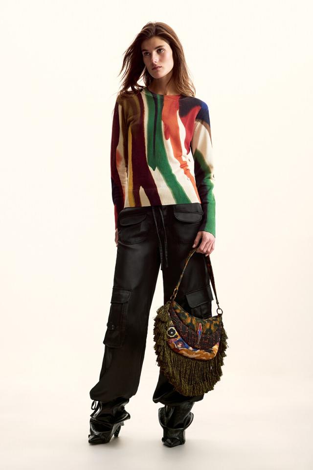 デシグアル（Desigual）/【5サイズ展開】ライトゲージセーター by クリスチャン・ラクロワ 2026SS 新作_1