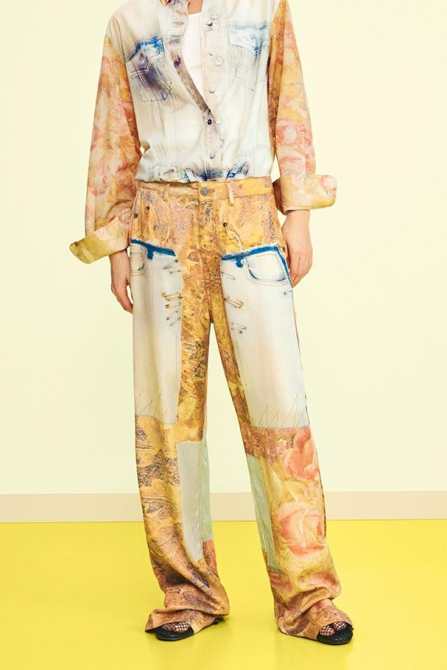 デシグアル（Desigual）/【5サイズ展開】ハイブリッドプリントパンツ 2026SS 新作