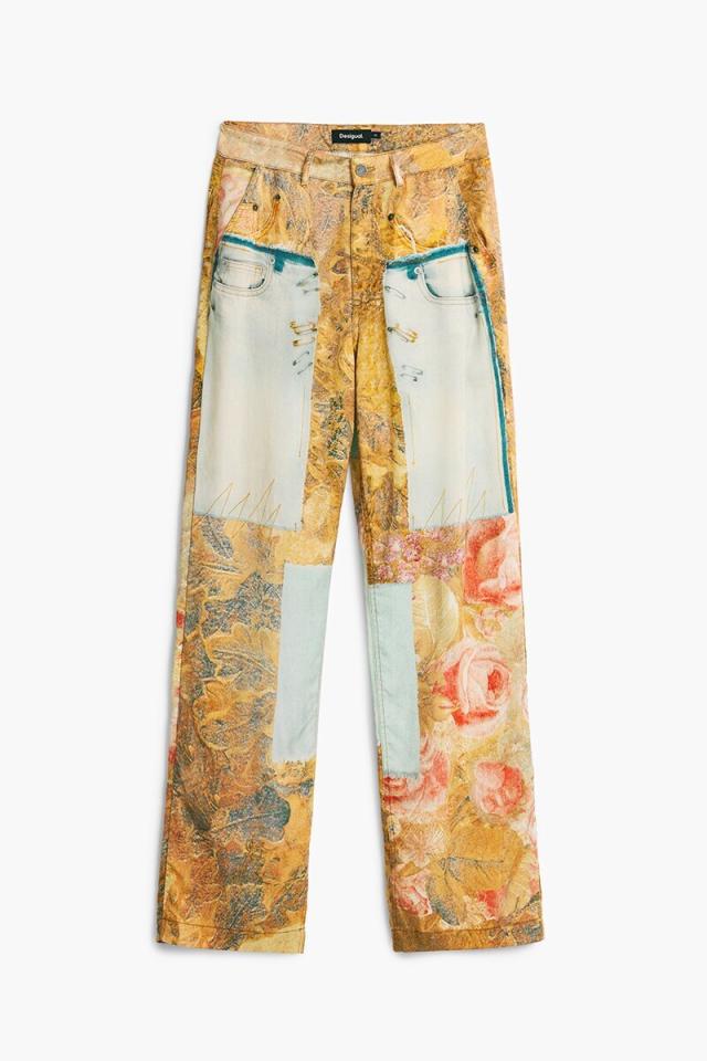 デシグアル（Desigual）/【5サイズ展開】ハイブリッドプリントパンツ 2026SS 新作_9