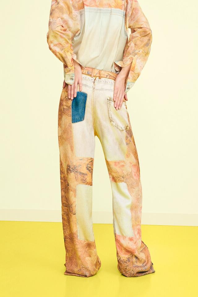 デシグアル（Desigual）/【5サイズ展開】ハイブリッドプリントパンツ 2026SS 新作_3