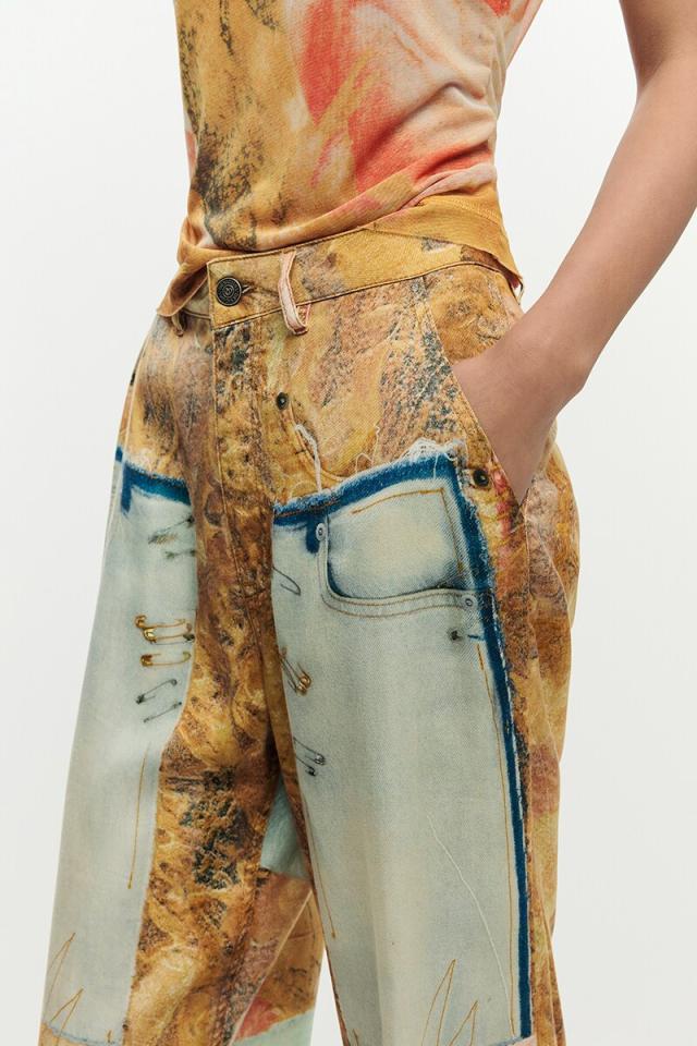 デシグアル（Desigual）/【5サイズ展開】ハイブリッドプリントパンツ 2026SS 新作_8