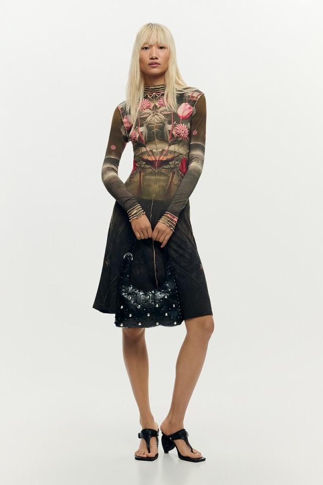 【NEW】デシグアル（Desigual）/【5サイズ展開】風景鏡のドレス 2026SS 新作