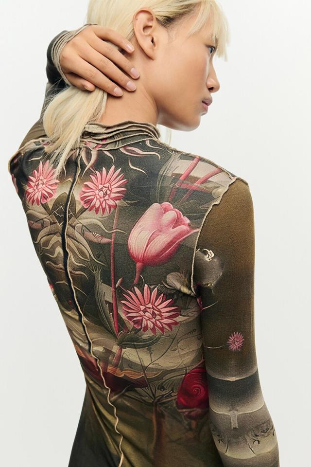 【NEW】デシグアル（Desigual）/【5サイズ展開】風景鏡のドレス 2026SS 新作_3