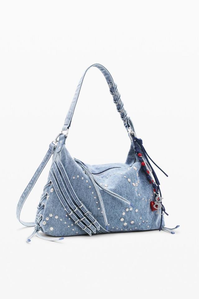 デシグアル（Desigual）/【2WAY】ミディアムサイズのデニムバッグ 2026aw 新作 15,767円