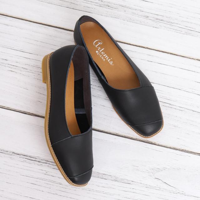 アルテミス by ダイアナ/本革フラットシューズ 8,470円