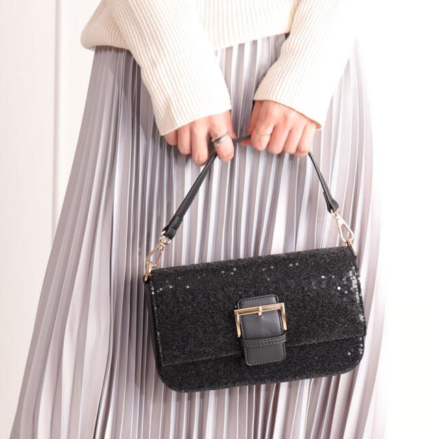 アルテミス by ダイアナ（artemis by DIANA）/ストラップ付属3WAY　スパンコールクラッチバッグの通販は 6,930円