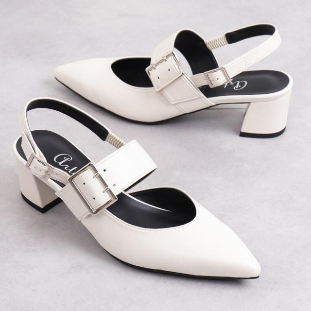 アルテミス by ダイアナ（artemis by DIANA）/甲ベルトバックバンドパンプス