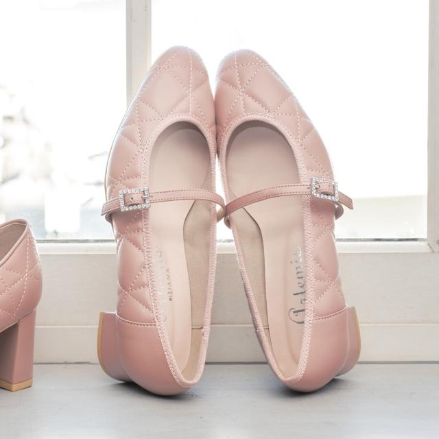 アルテミス by ダイアナ（artemis by DIANA）/【25秋冬新作】キルティング　メリージェーンローヒールパンプス