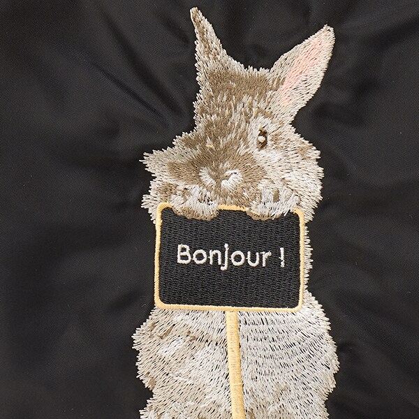 シャルエ（CHARUER）/【ナイロン】オリジナルアニマル刺繍ショルダー