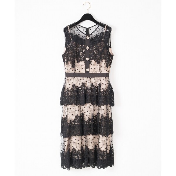 グレースコンチネンタル レースティアード刺繍ワンピースの通販はau Pay マーケット Brand Square By Oioi ブランドスクエアbyマルイ