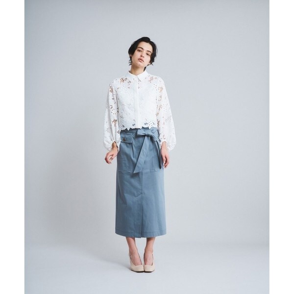 グレースコンチネンタル（GRACE CONTINENTAL）/ワークタイトスカート