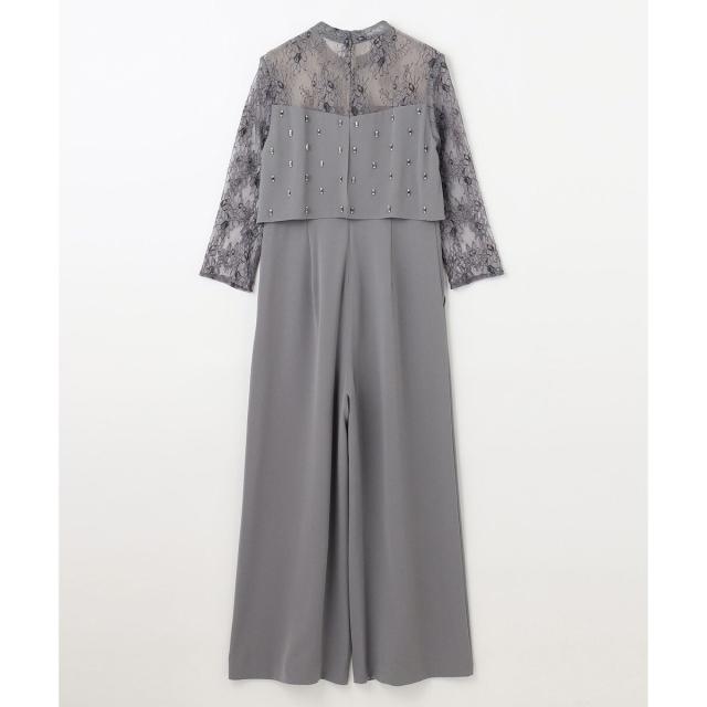 グレースコンチネンタル（GRACE CONTINENTAL）/刺繍ワイドサロペットの