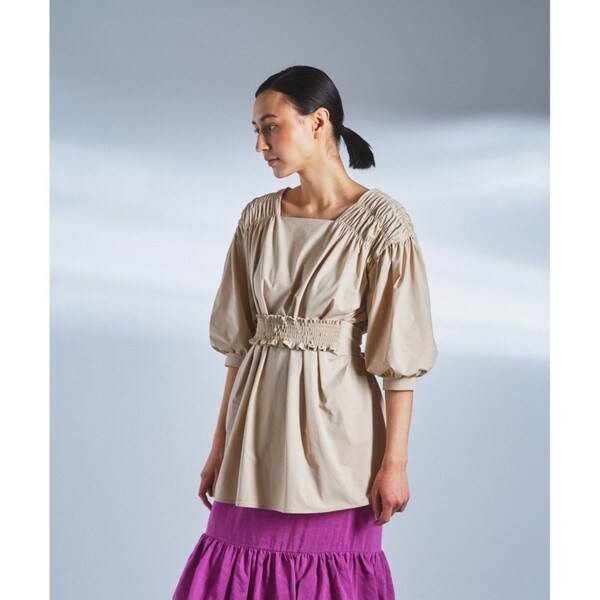 グレースコンチネンタル（GRACE CONTINENTAL）/タフタジャージトップ