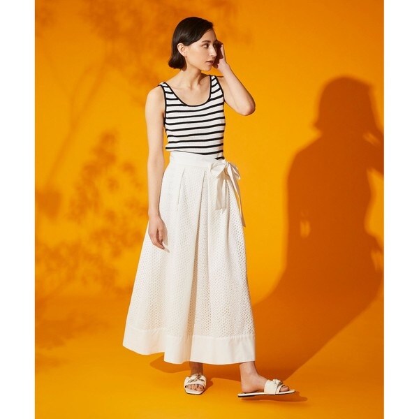 グレースコンチネンタル（GRACE CONTINENTAL）/ドットカットワークスカート 25,295円