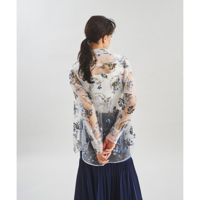 グレースコンチネンタル（GRACE CONTINENTAL）/スズラン刺繍シャツ シャツ 