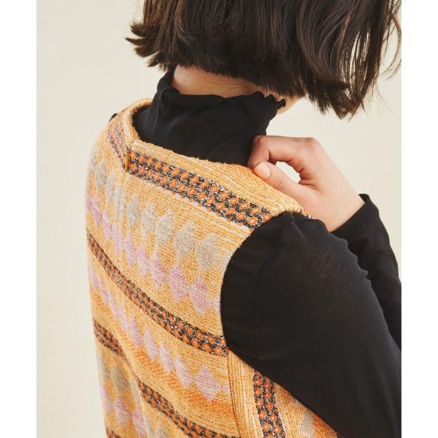 グレースコンチネンタル（GRACE CONTINENTAL）/エスニックジャガード