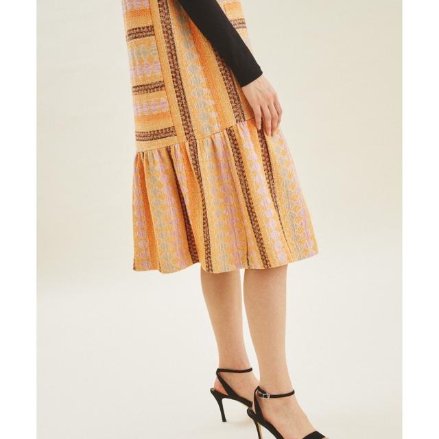 グレースコンチネンタル（GRACE CONTINENTAL）/エスニックジャガード