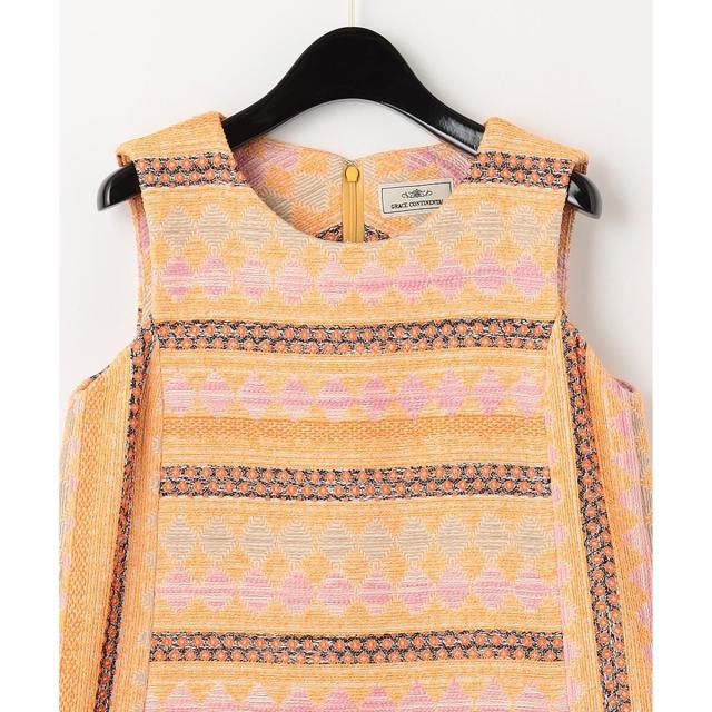 グレースコンチネンタル（GRACE CONTINENTAL）/エスニックジャガード