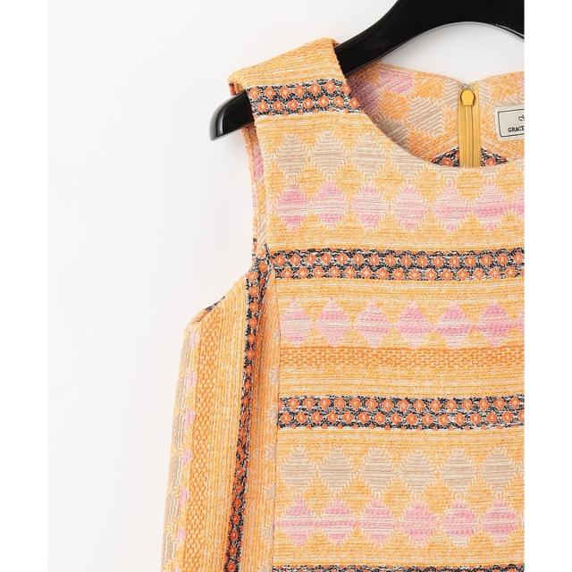 グレースコンチネンタル（GRACE CONTINENTAL）/エスニックジャガード