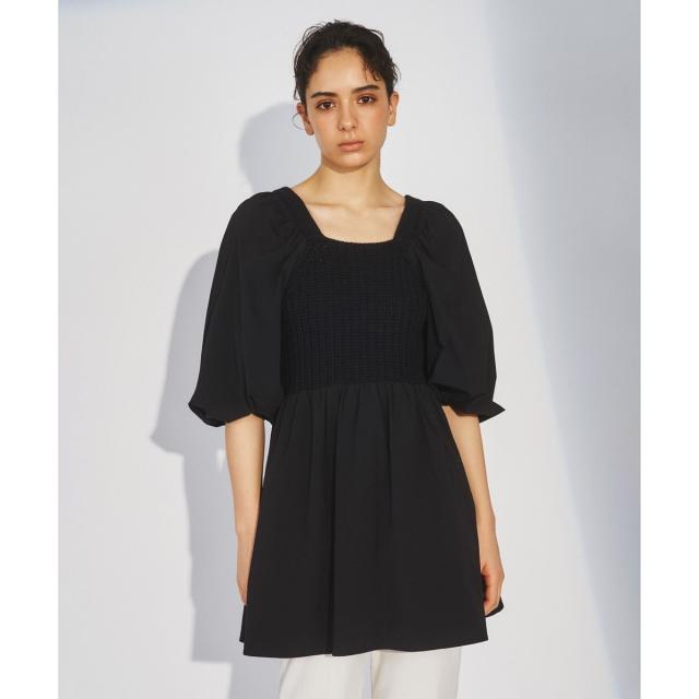 グレースコンチネンタル（GRACE CONTINENTAL）/シアーコンビニットトップ