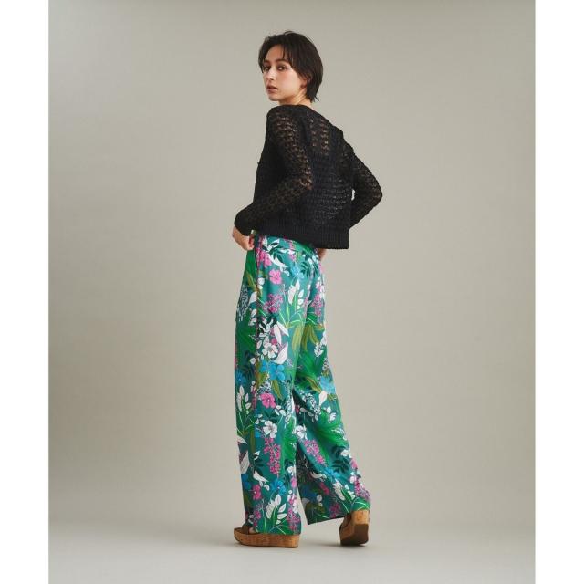 グレースコンチネンタル（GRACE CONTINENTAL）/ボタニカルプリントワイドパンツ グレースコンチネンタル（GRACE CONTINENTAL）/ボタニカルプリント