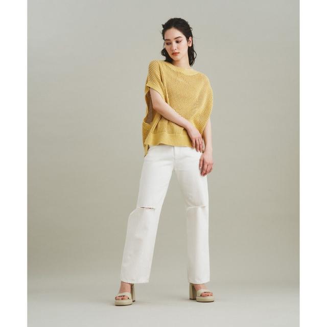 グレースコンチネンタル（GRACE CONTINENTAL）/マルチカラーニットトップ