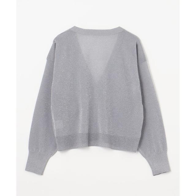 グレースコンチネンタル（GRACE CONTINENTAL）/ラメVネックニットカーディガン