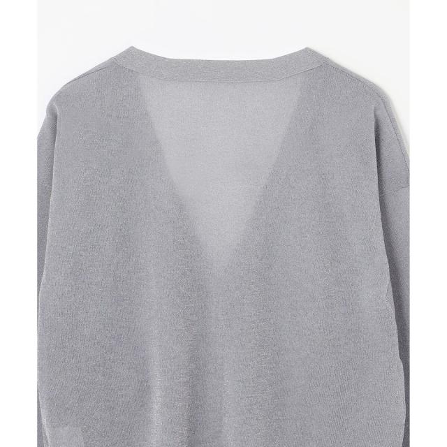 グレースコンチネンタル（GRACE CONTINENTAL）/ラメVネックニットカーディガン