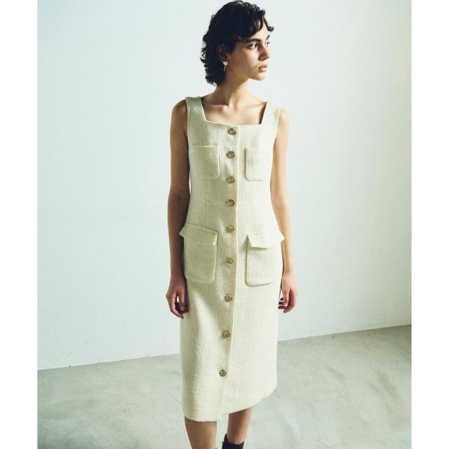 美品　GRACE CLASS グレースクラス ツイード　ラメ　ワンピース 美品 GRACE CLASS グレースクラス ツイード ラメ ワンピース