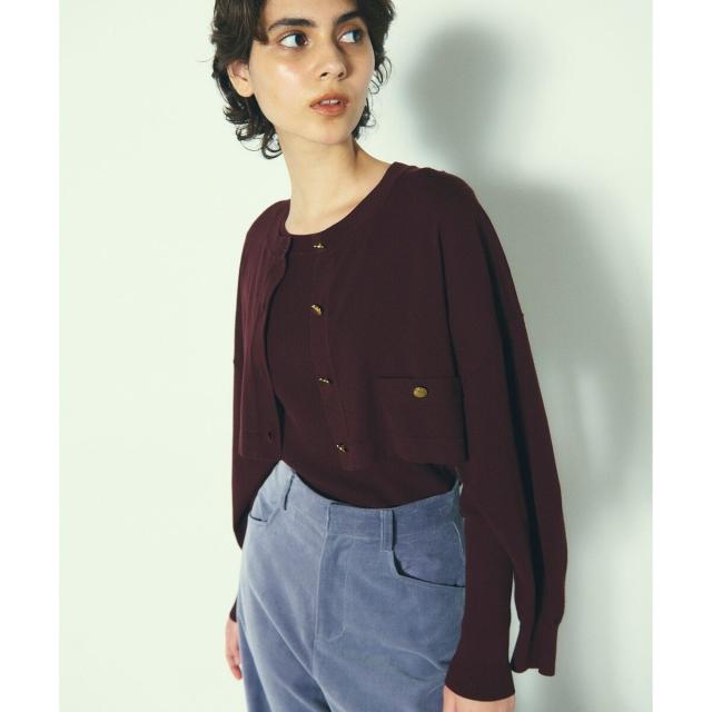 グレースコンチネンタル（GRACE CONTINENTAL）/アンサンブルニットカーディガン