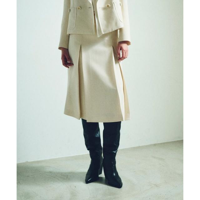 グレースコンチネンタル（GRACE CONTINENTAL）/トリアセBOXタックスカート