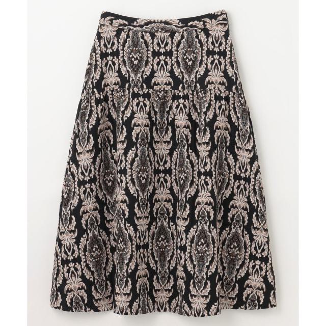 グレースコンチネンタル（GRACE CONTINENTAL）/オーナメントジャガード