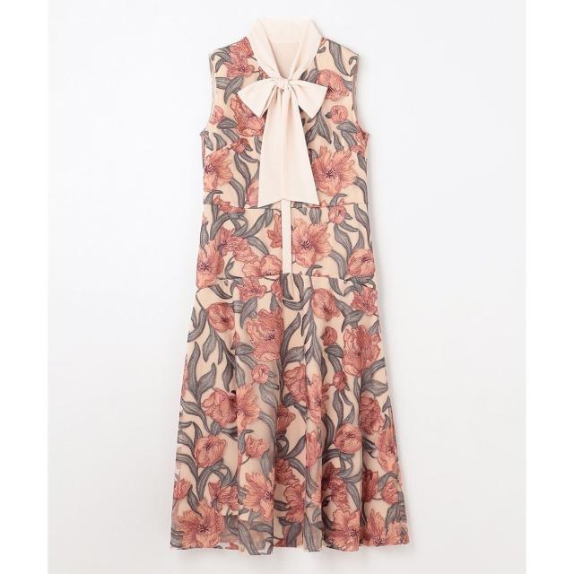 ♦HOBBS LONDON♦ アダ刺繍ミディドレス Adrianna Midi Dress | Hobbs US |