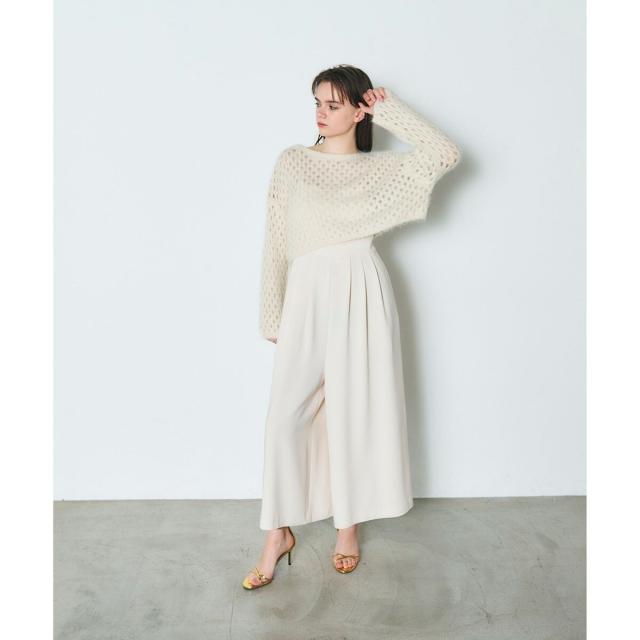 グレースコンチネンタル（GRACE CONTINENTAL）/アルパカメッシュニットトップの通販は