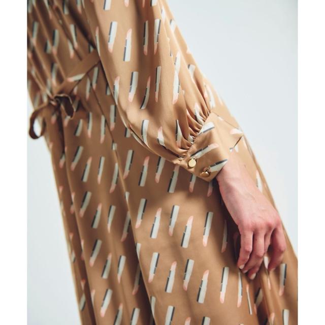 グレースコンチネンタル（GRACE CONTINENTAL）/バックシャンリップドレス