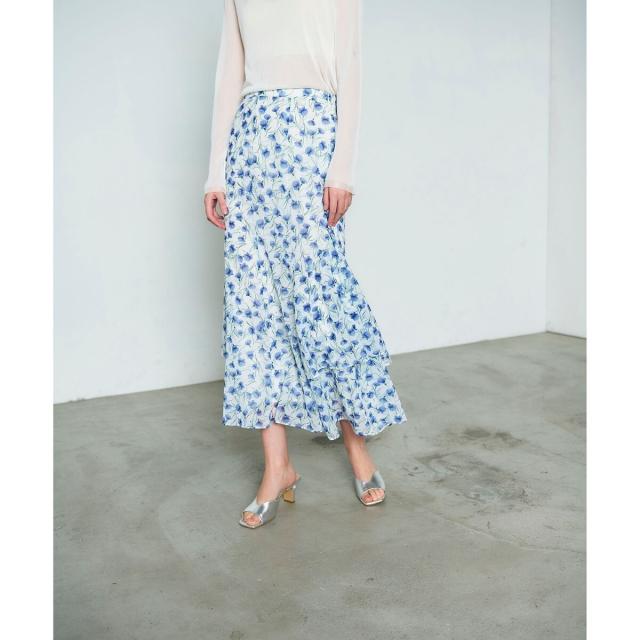 グレースコンチネンタル（GRACE CONTINENTAL）/スモールフラワーマーメイドスカート