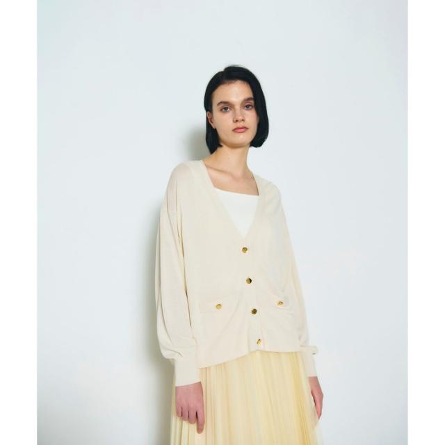 グレースコンチネンタル（GRACE CONTINENTAL）/ルーズVネックニットカーディガンの通販は