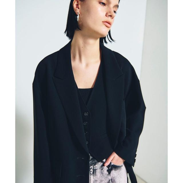 グレースコンチネンタル（GRACE CONTINENTAL）/トリアセショートジレ