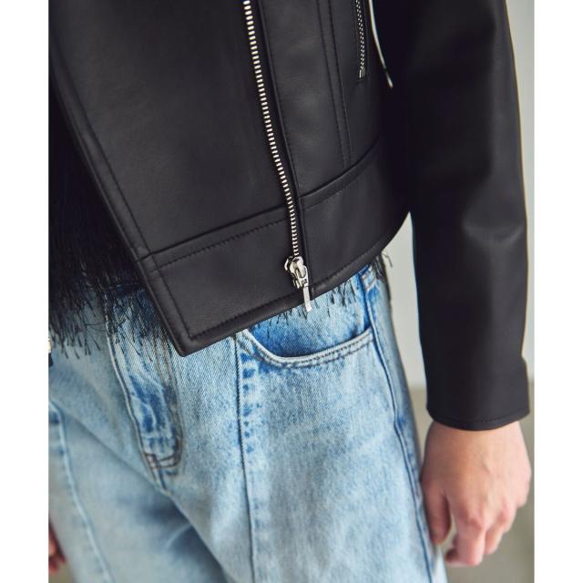 【新品未使用】 グレースコンチネンタル　レザージャケット trim_ofgrc_item56642376338c11e