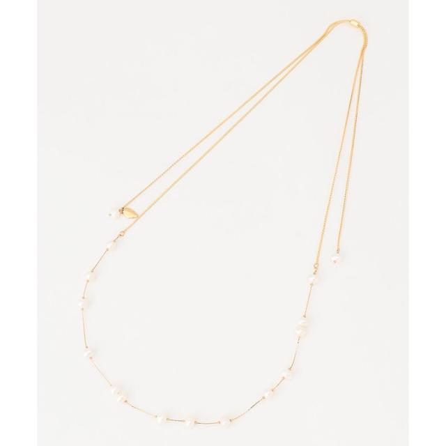 グレースコンチネンタル（GRACE CONTINENTAL）/orgablanca パール＆チェーンネックレスの通販は