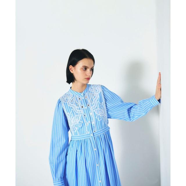 グレースコンチネンタル（GRACE CONTINENTAL）/刺繍シャツワンピース