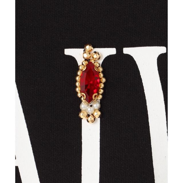 極美品✨2024 グレースコンチネンタル タックカットトップ ビジュー