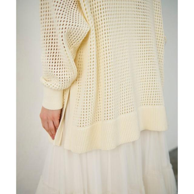 【新品タグ付】グレースコンチネンタル メッシュドルマン2WAYニット メッシュドルマン2WAYニット / GRACE CONTINENTAL | GRACE