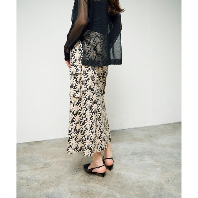 パームモチーフカーゴスカートグレースコンチネンタル