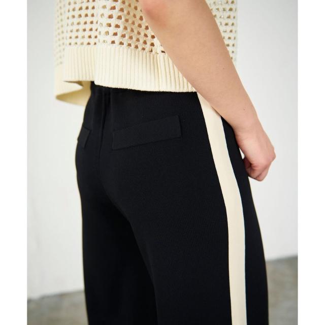 グレースコンチネンタル（GRACE CONTINENTAL）/バイカラーニットパンツ