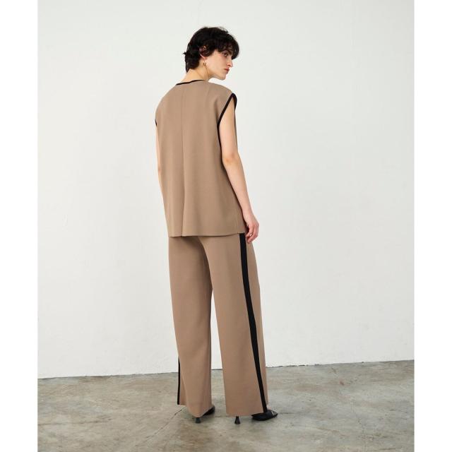 グレースコンチネンタル（GRACE CONTINENTAL）/バイカラーニットパンツ