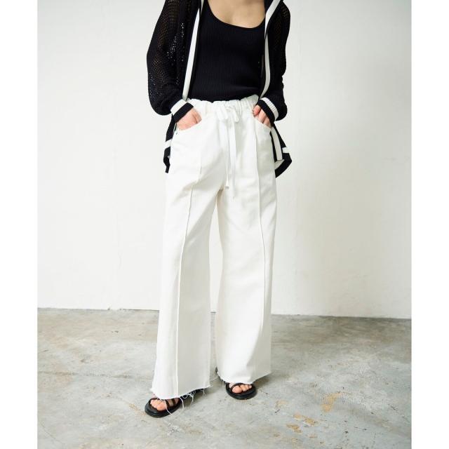 グレースコンチネンタル（GRACE CONTINENTAL）/デニムワイドイージーパンツの通販は 26,136円