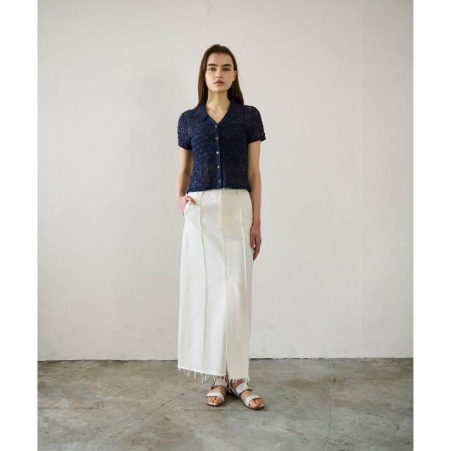 GRACE CONTINENTAL レースカットスキッパートップ レースカットスキッパートップ / GRACE CONTINENTAL | GRACE