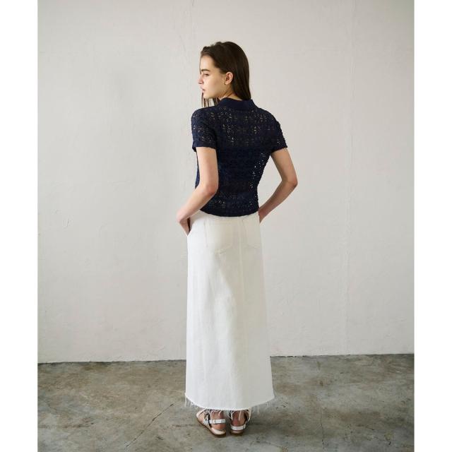 GRACE CONTINENTAL レースカットスキッパートップ レースカットスキッパートップ / GRACE CONTINENTAL | GRACE