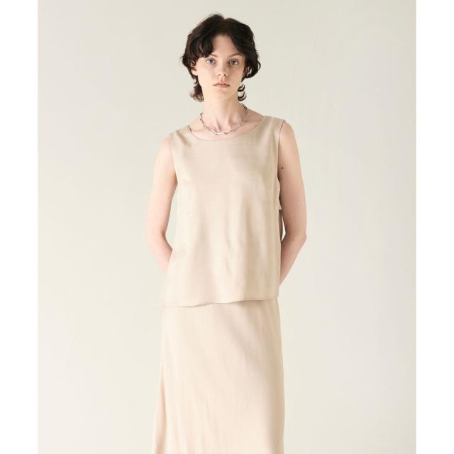 グレースコンチネンタル（GRACE CONTINENTAL）/キュプラサテントップ